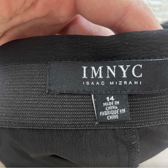 Isaac Mizrahi Black Wide Leg Pants - size 14 - Picture 7 of 7